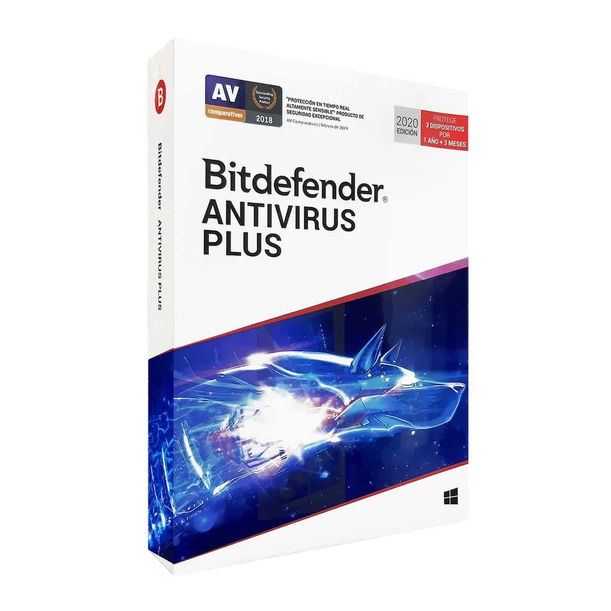 BITDEFENDER - ANTIVIRUS BITDEFENDER PLUS 3PC 12 MESES