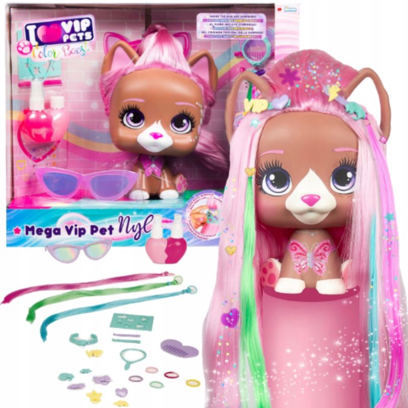 VIP PETS - Juguete Muñeca Vip Pets Nyla Color Boost