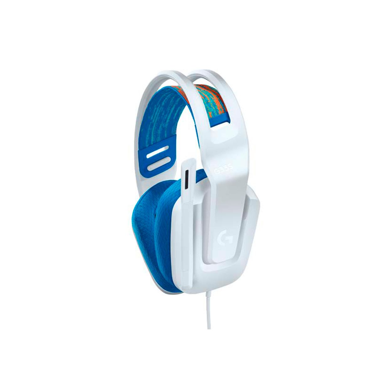 LOGITECH - AUDIFONO LOGITECH G G335 CON MICROFONO JACK 35MM BLANCO