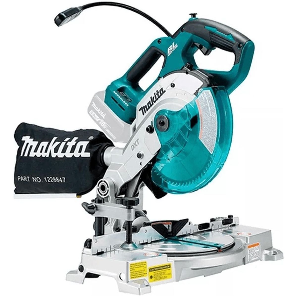 MAKITA - Makita Sierra Ingleteadora  6-1/2" 18v BL ADT LXT Sin Batería