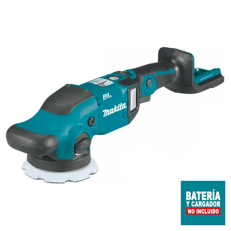 MAKITA - Makita Pulidora Orbital 5"  18v BL XPT Sin Bat Ni Carg