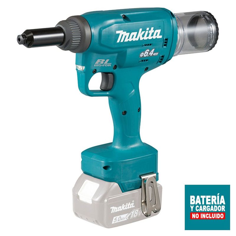 MAKITA - Makita Remachadora 18v 20,000 N 4.8 - 6.4 mm BL Sin Batería