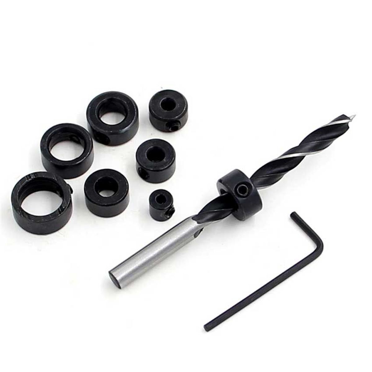 GENERICO - Topes de profundidad para Broca - 8 Piezas