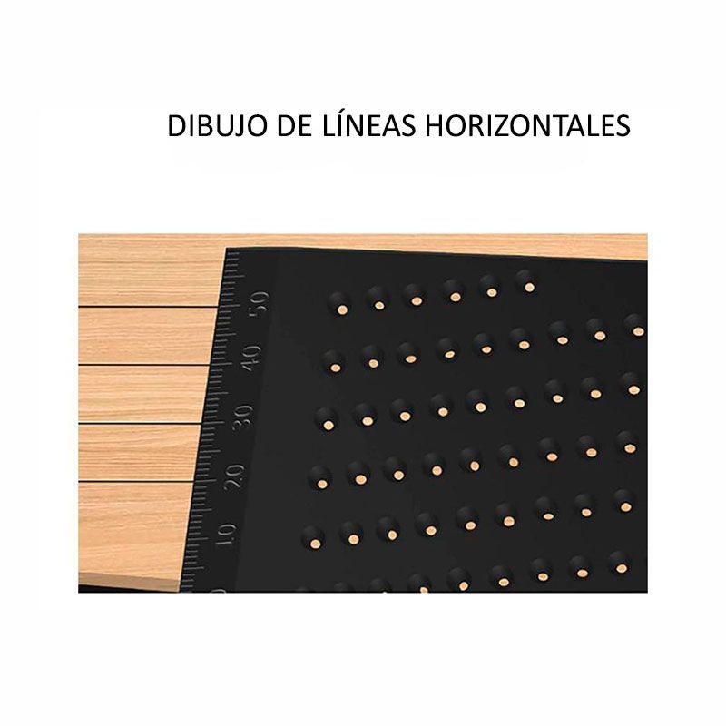 GENERICO - Regla Plastica Medición de ángulo de inglete 3D 45 / 90 grados