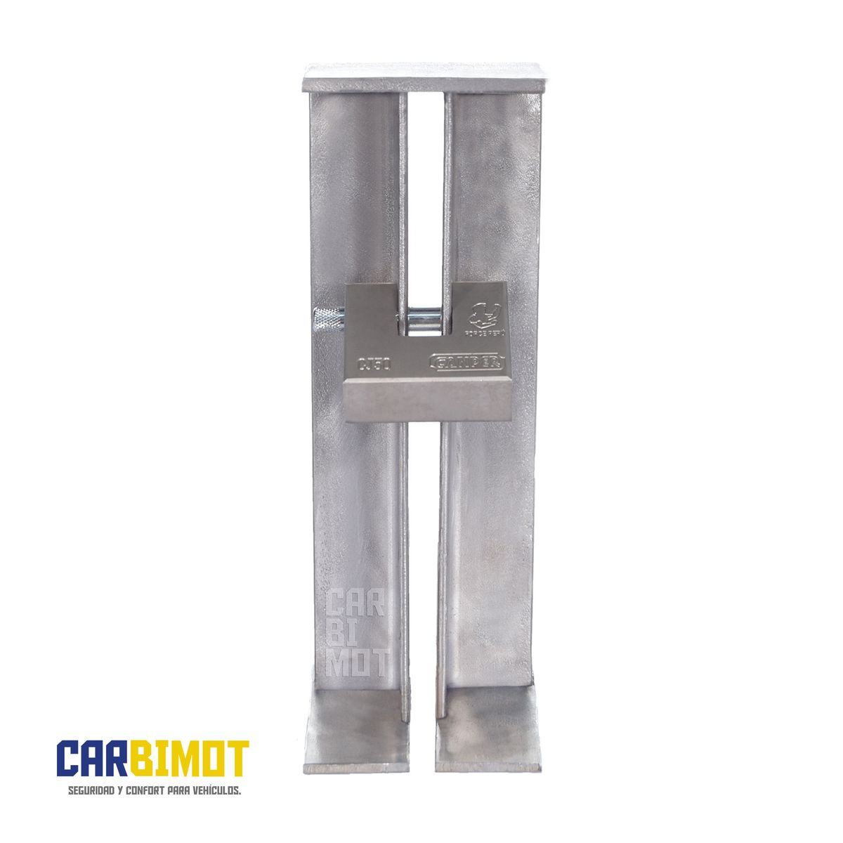 GENERICO - SEGURO BLOQUEO TRABA PEDAL VOLANTE TIMON PARA AUTO VEHICULOS