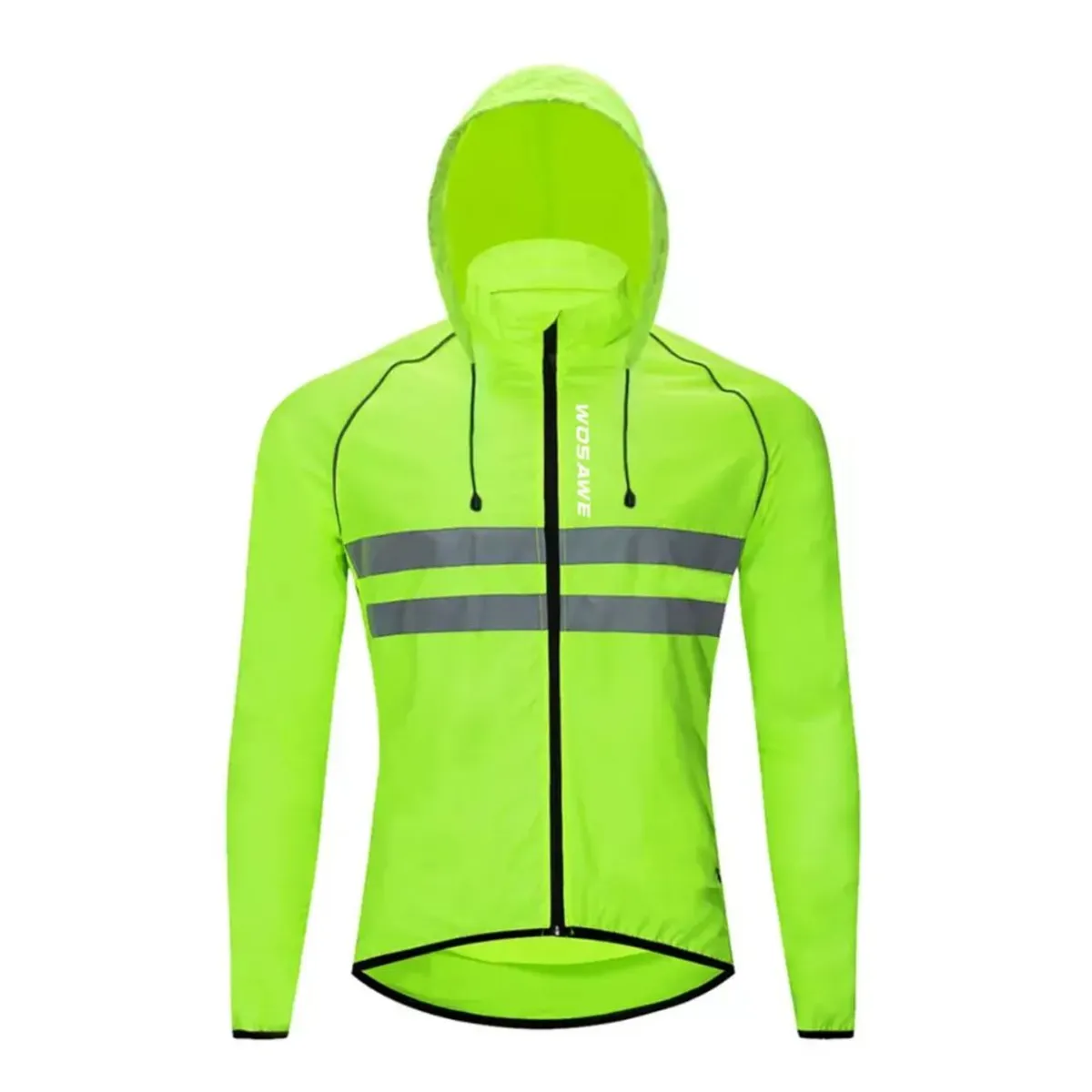 GENERICO - Casaca Cortavientos Reflectivo de Ciclismo