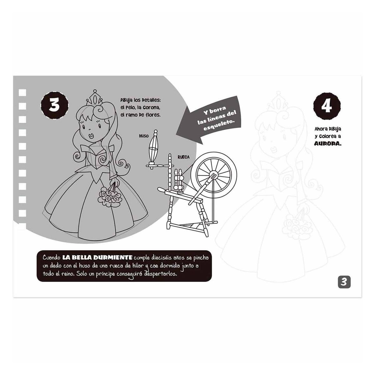 LEXUS - Princesas Dibujo paso a paso