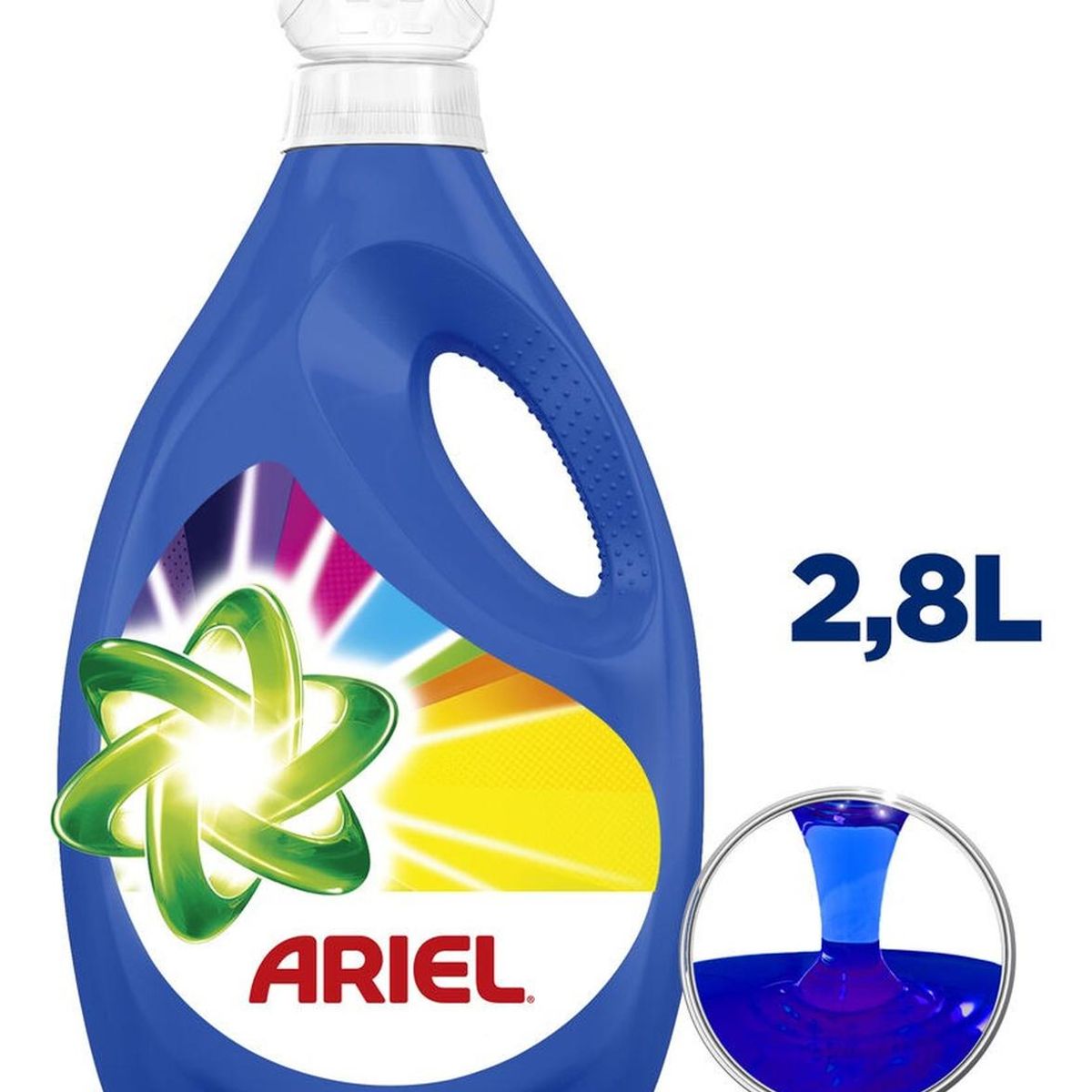 ARIEL - Detergente Ariel Líquido Revitacolor  2.8L