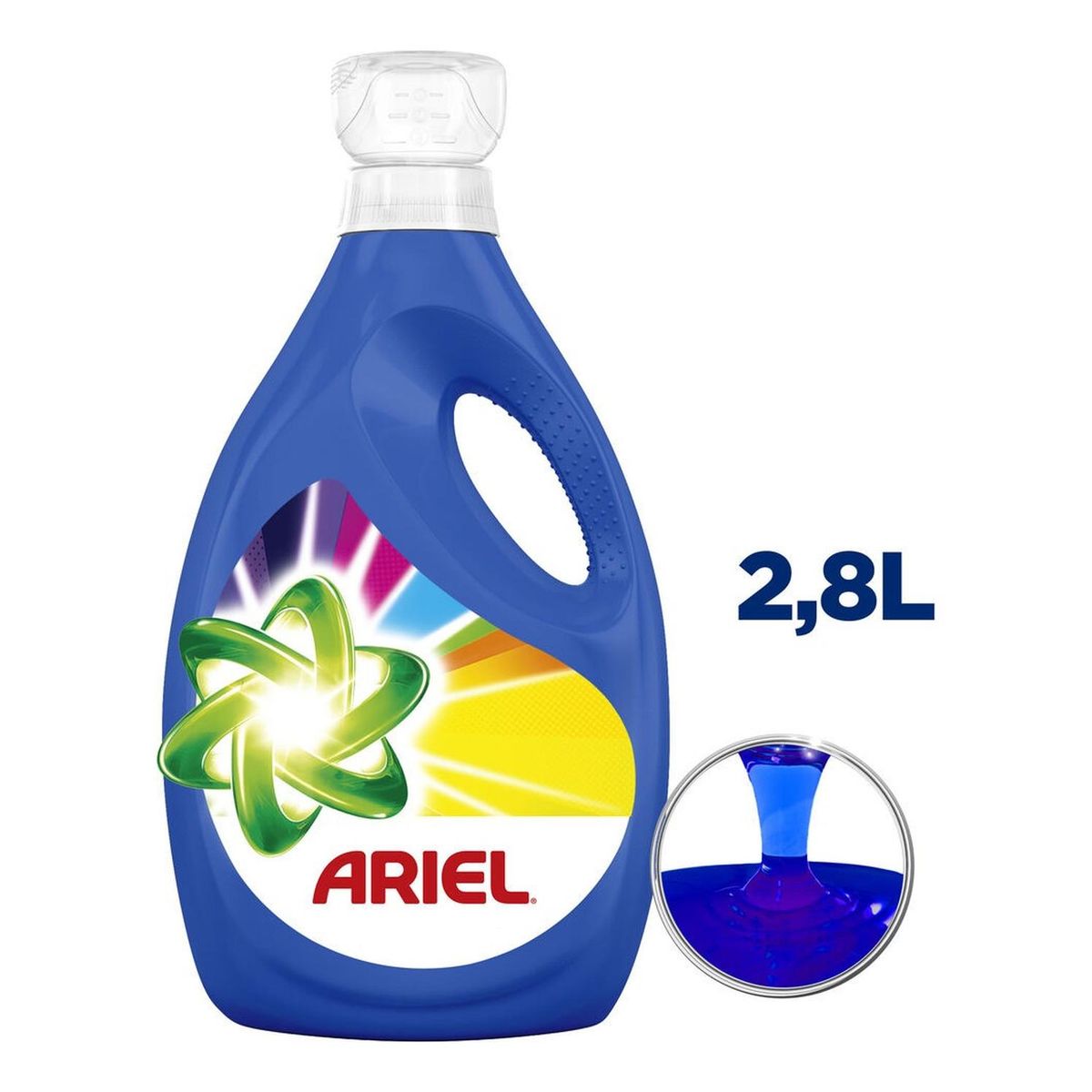 ARIEL - Detergente Ariel Líquido Revitacolor  2.8L