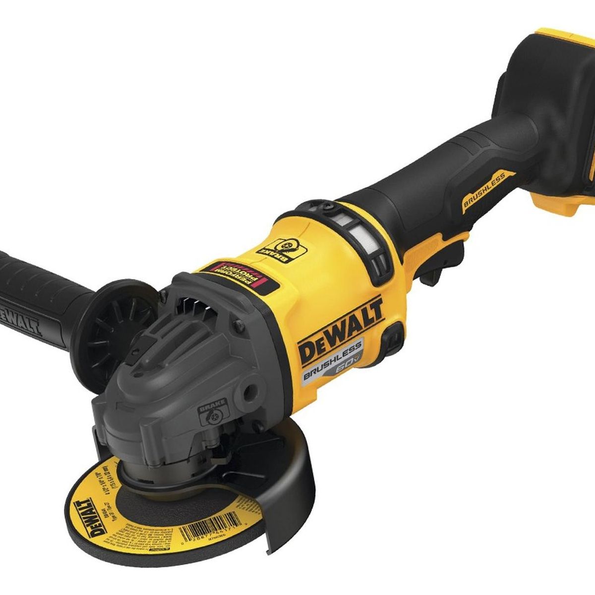 DEWALT - Amoladora Angular 4 1/2" 60V XR Baterool Dewalt DCG418B-B2