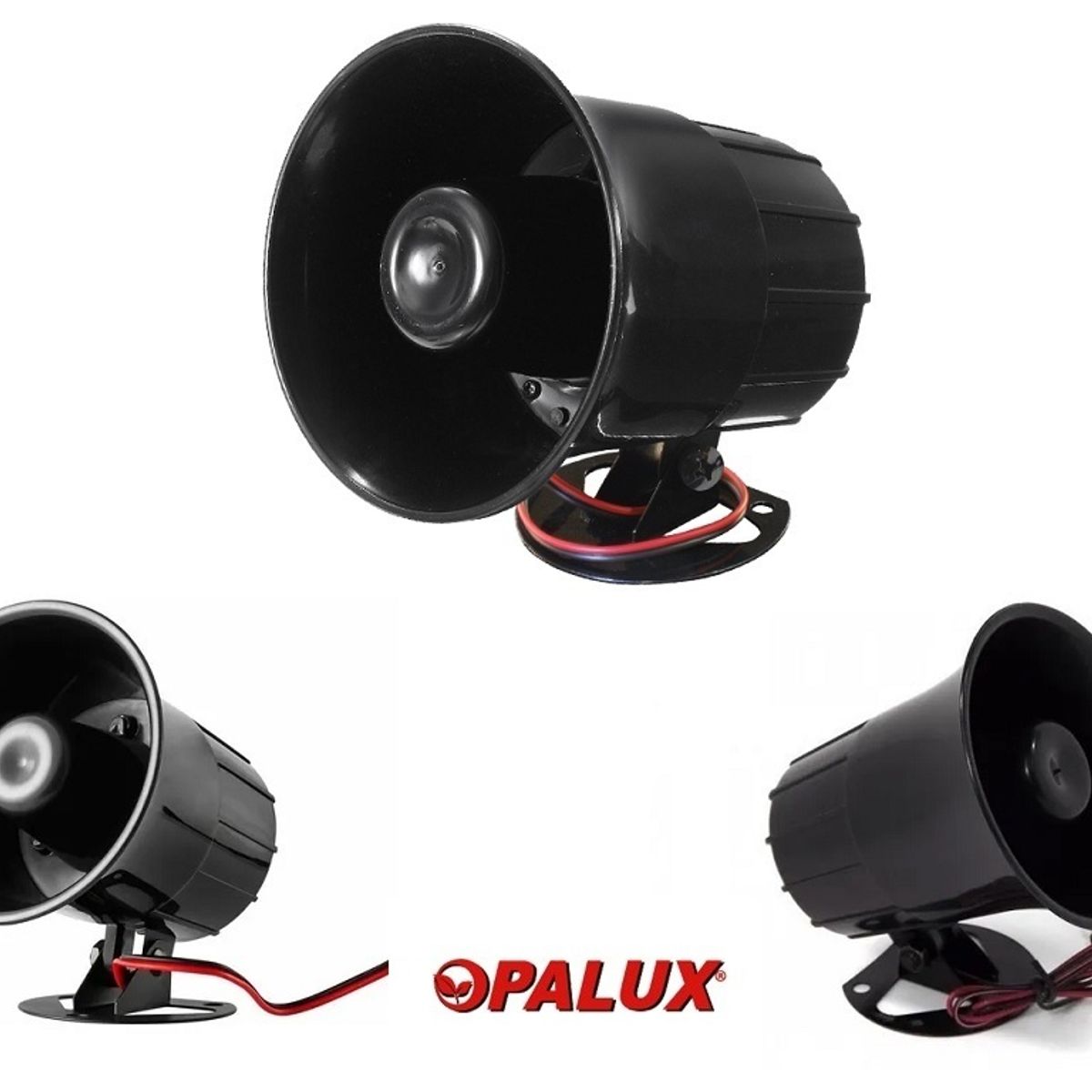 OPALUX - Sirena 12v Dc 6 Tonos 45w 120db Abs Alarma Opalux
