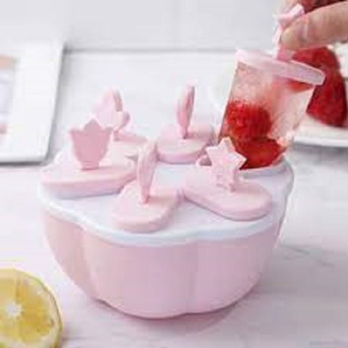 GENERICO - Molde para helados paletas Plástico Setx3