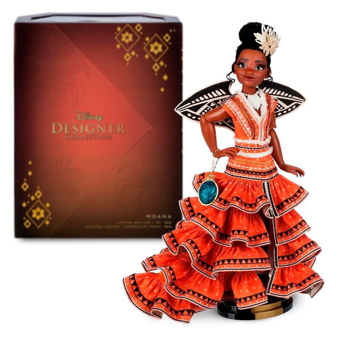 DISNEY - Muñeca Edición Limitada Disney Designer Princesa Moana