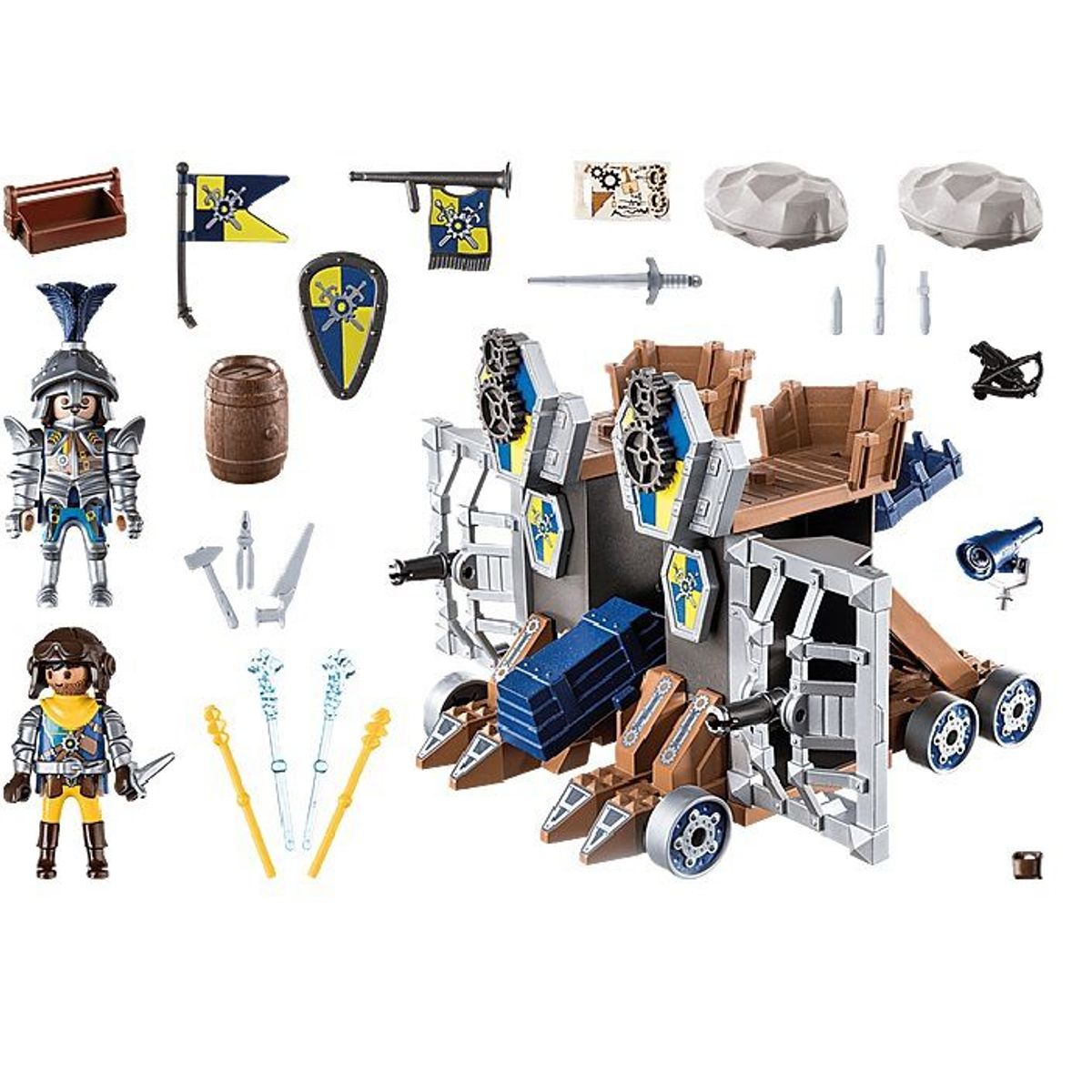 PLAYMOBIL - Playmobil Fortaleza Móvil Novelmore