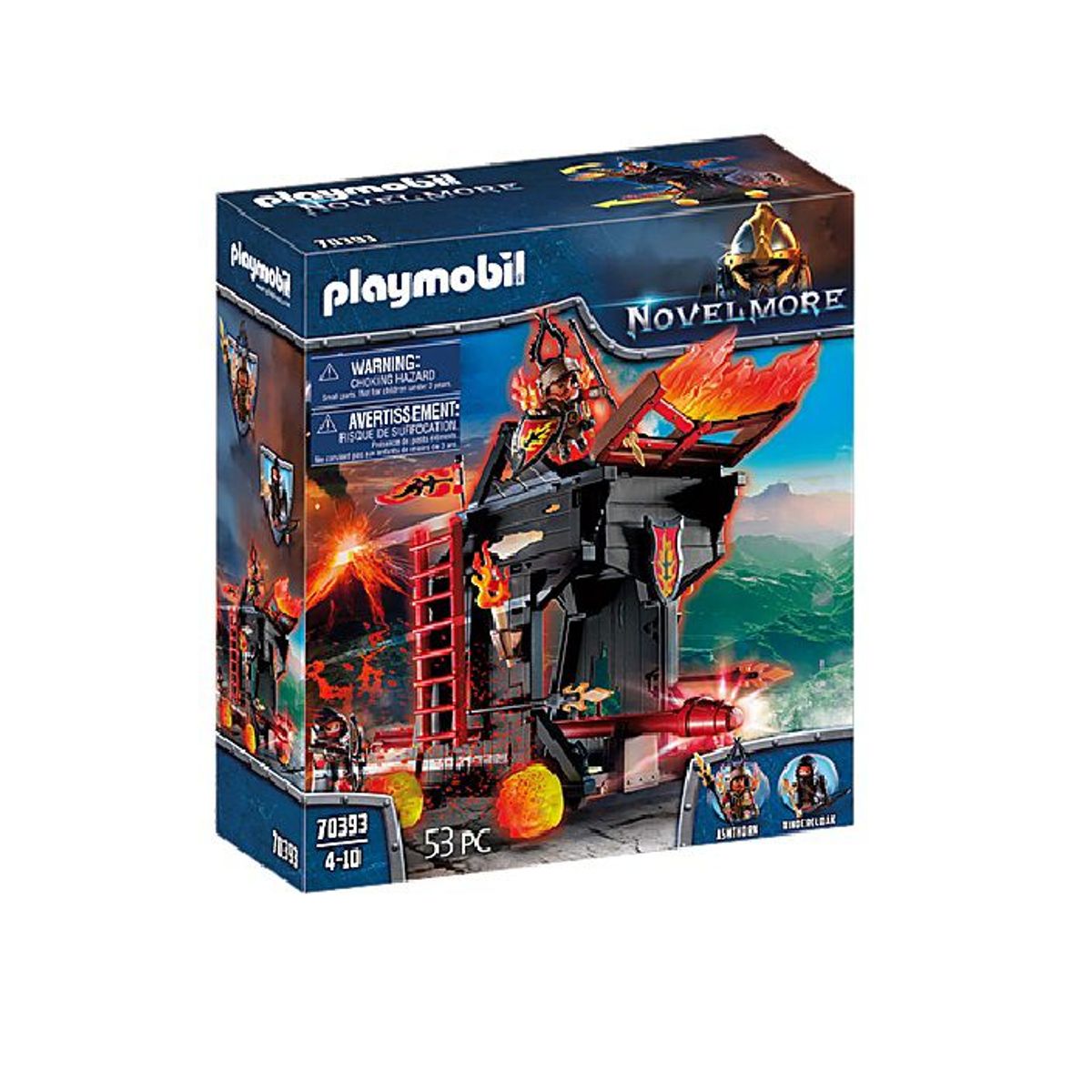 PLAYMOBIL - Playmobil Novelmore Ariete de Fuego Bandidos de Burnham
