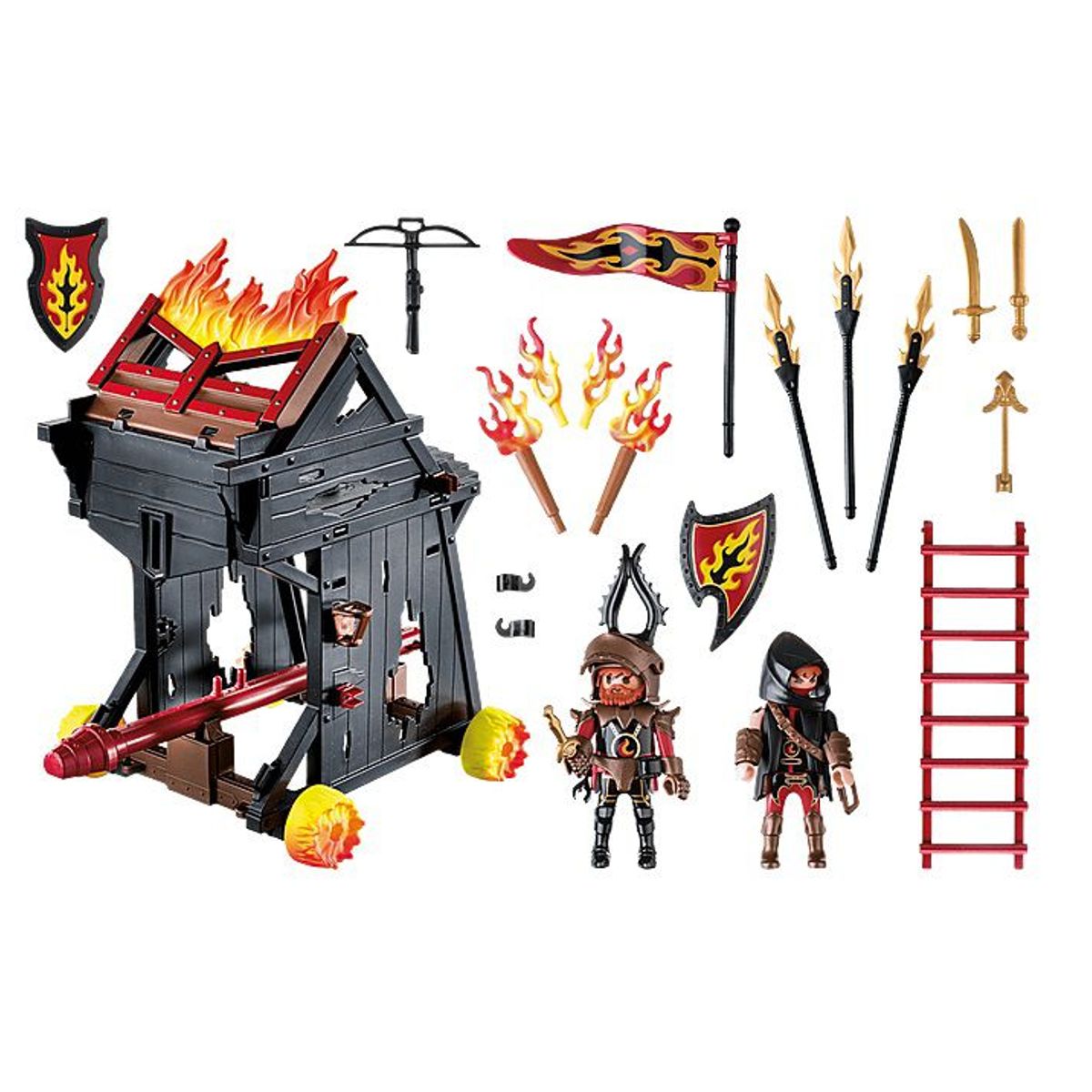 PLAYMOBIL - Playmobil Novelmore Ariete de Fuego Bandidos de Burnham