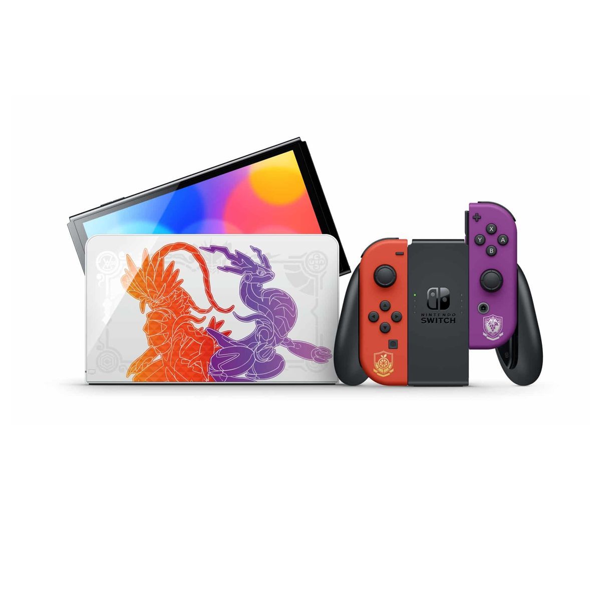 NINTENDO - Consola Nintendo Switch Oled Edicion Pokemon Scarlet Violet