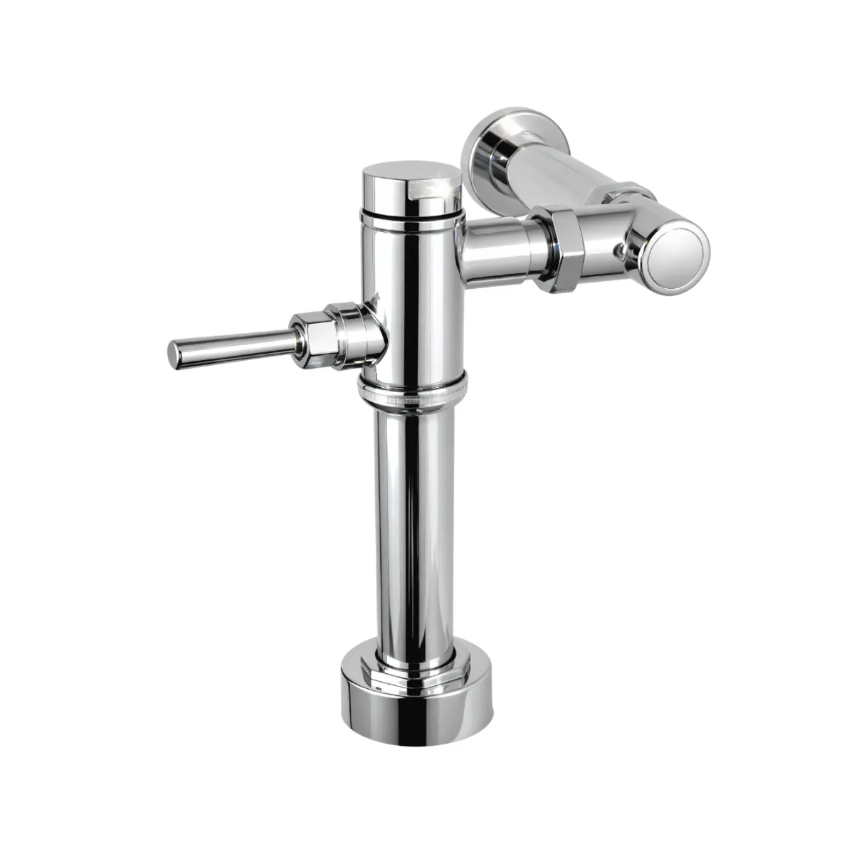 VAINSA - Fluxometro mecánico para inodoro palanca de 4.8 lts indirecto hecho en bronce Vainsa