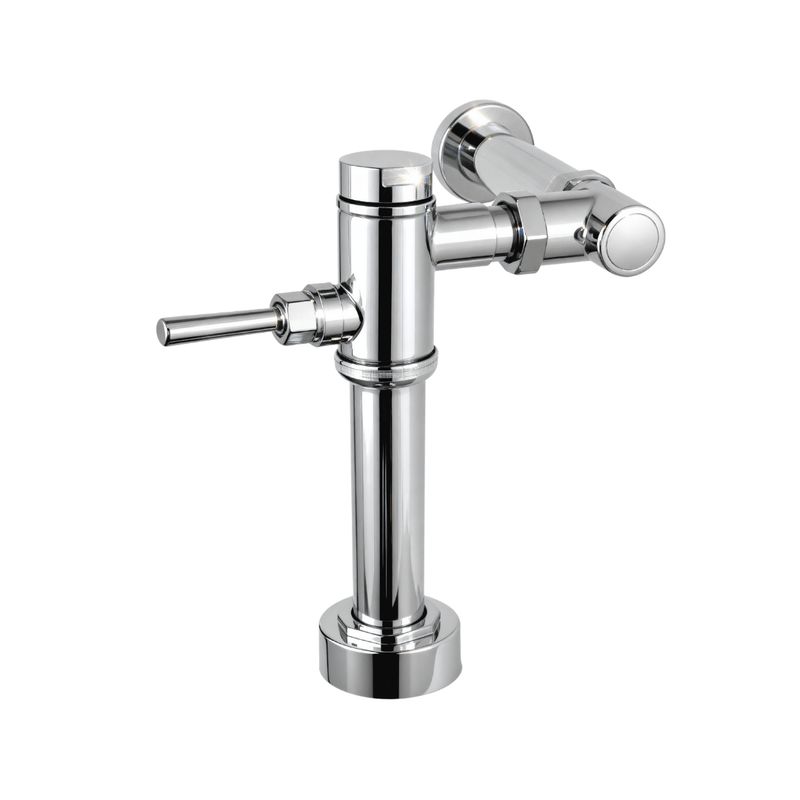 VAINSA - Fluxometro mecánico para inodoro palanca de 4.8 lts indirecto hecho en bronce Vainsa