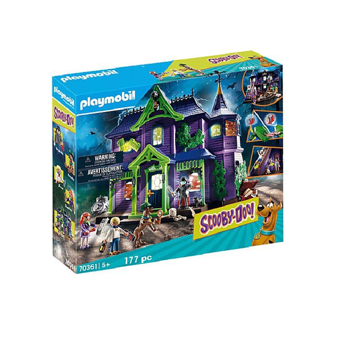 PLAYMOBIL - Playmobil Scooby-Doo Aventura en la Mansión Misteriosa
