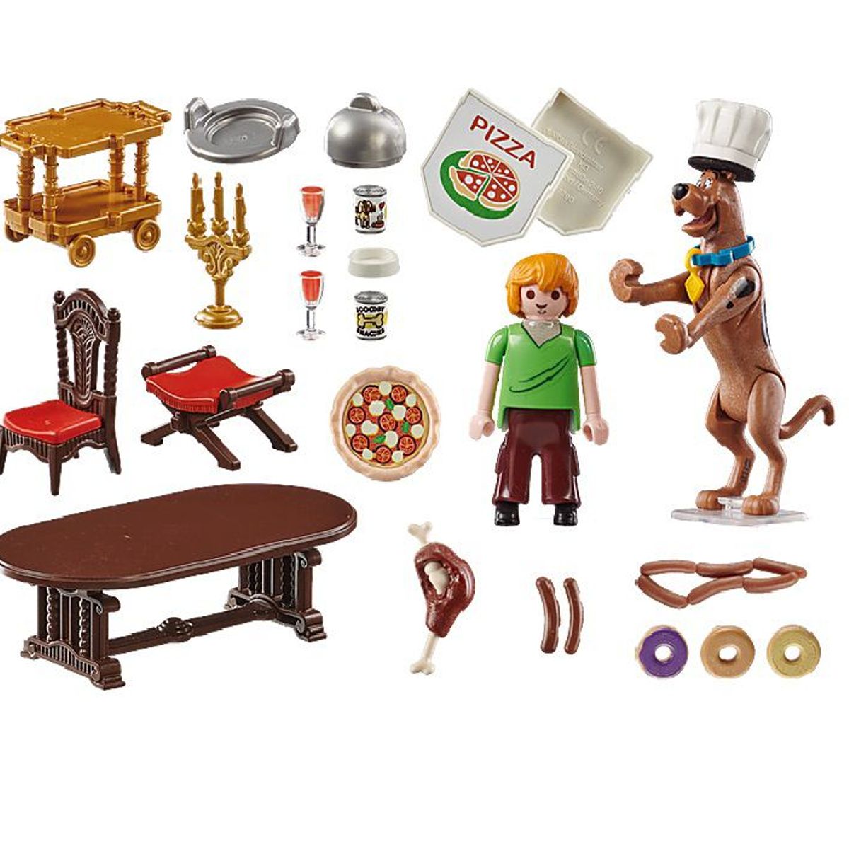 PLAYMOBIL - Playmobil Scooby-Doo Cena con Shaggy