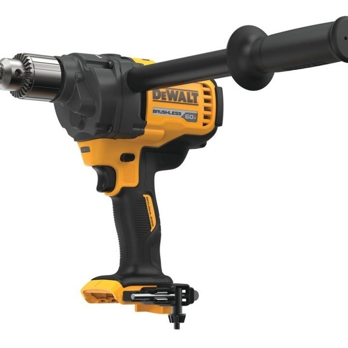 DEWALT - Taladro Mezclador de Rotacion 1/2" 60 V FlexVolt Xr Baretool DCD130B