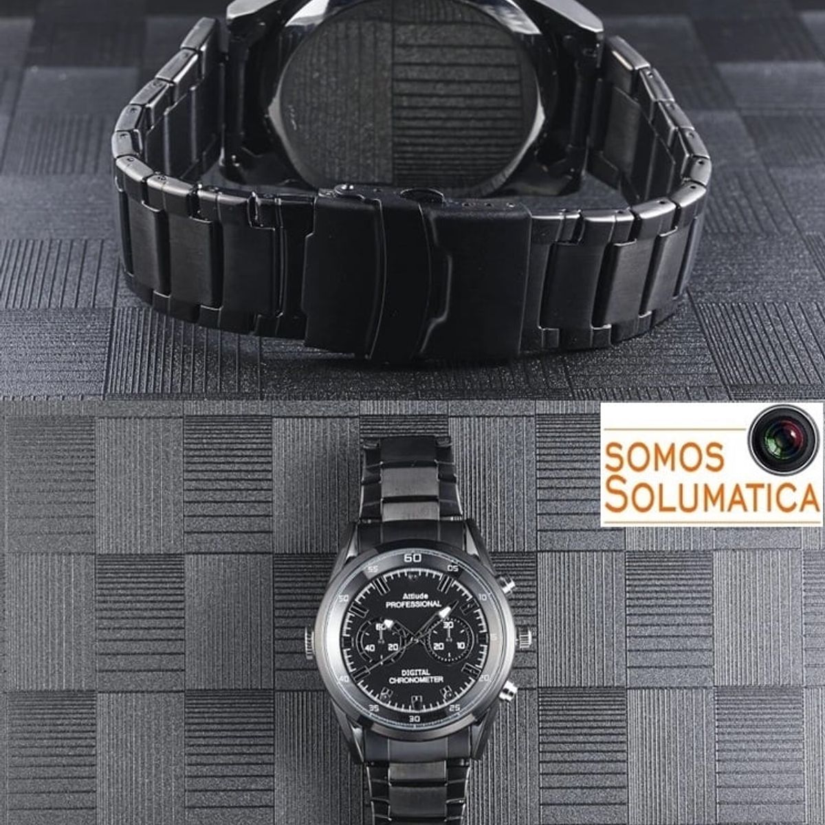 GENERICO - Camara Reloj Espia Full HD - Solumatica - Nocturna 32GB Memoria