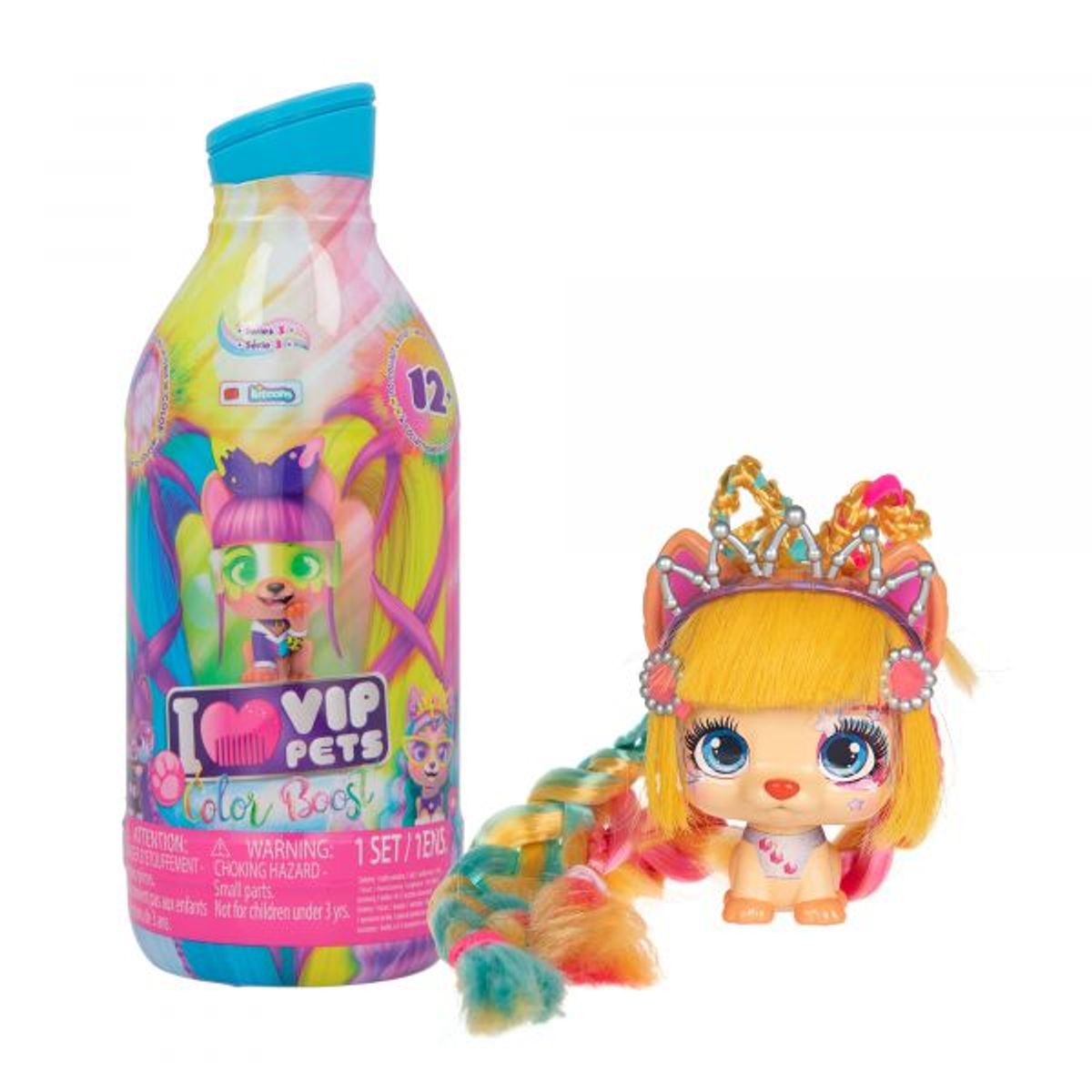 VIP PETS - Juguete Muñeca Vip Pets Mascotas Color Boost