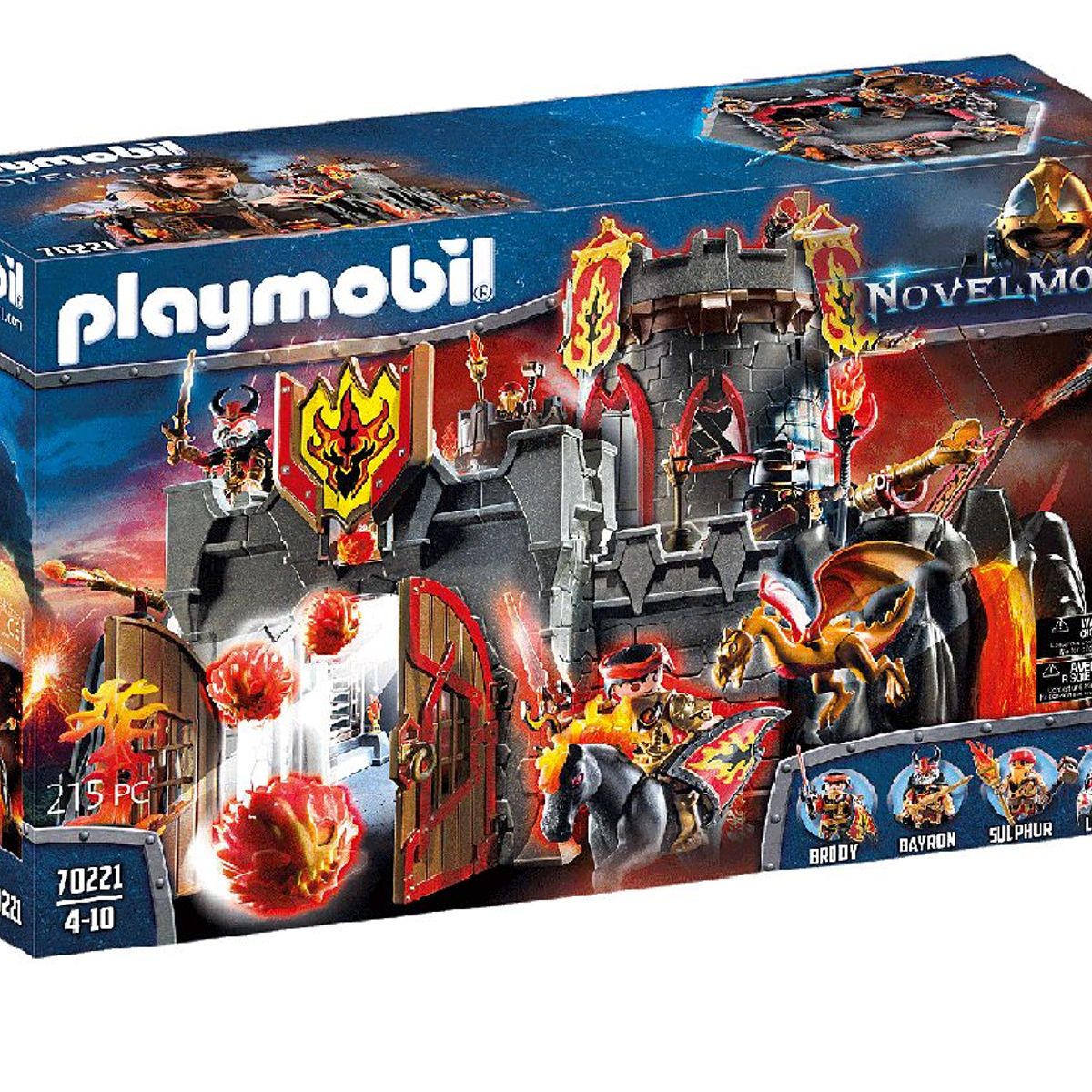 PLAYMOBIL - Playmobil Novelmore Fortaleza de los Bandidos de Burnham