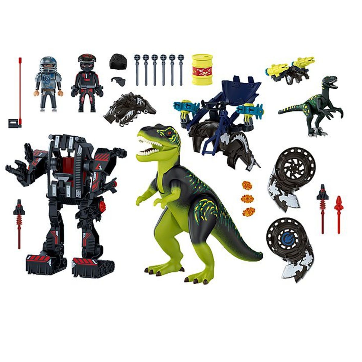 PLAYMOBIL - Playmobil Dino Rise T-Rex Batalla de los Gigantes