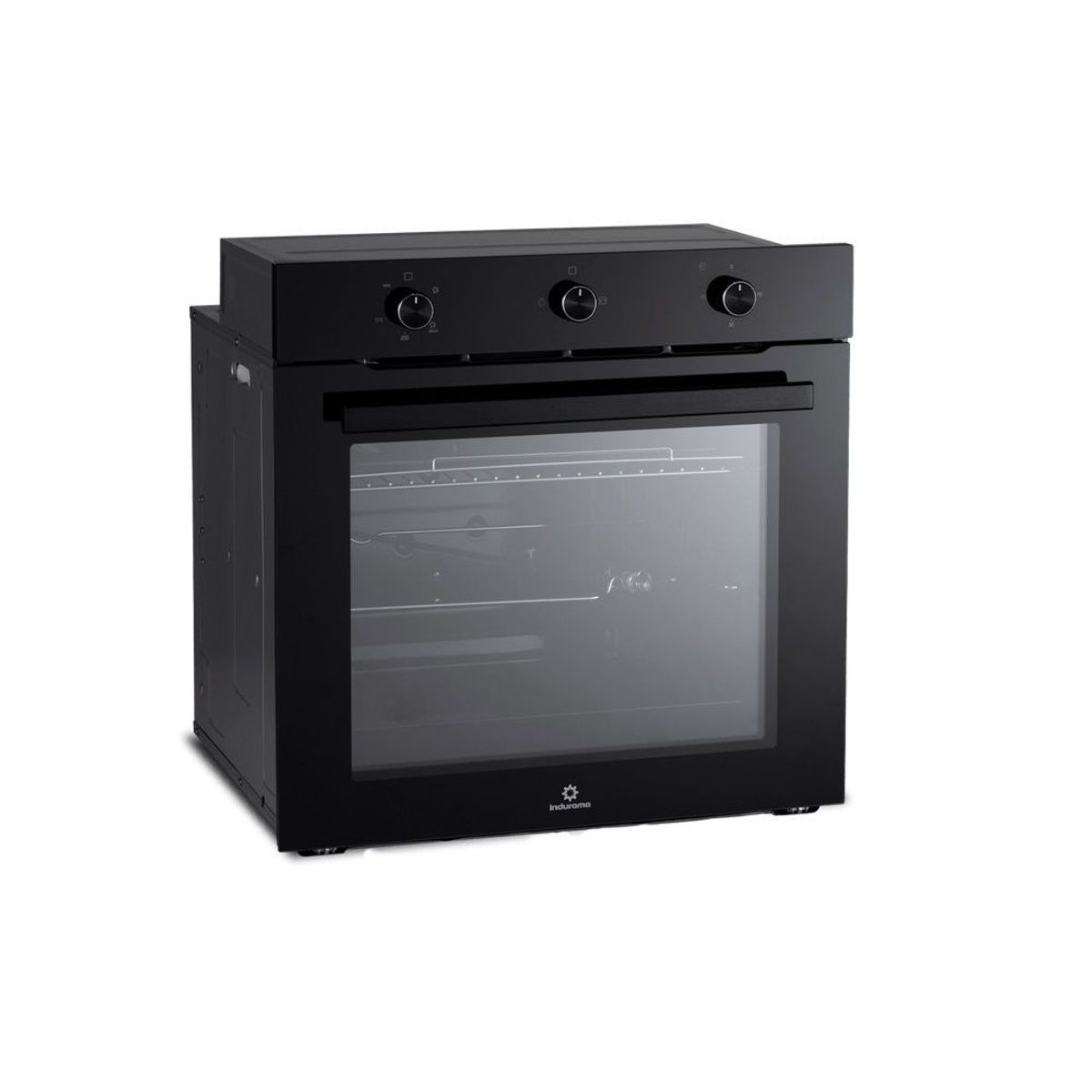 INDURAMA - Horno a Gas Empotrable de 75L Indurama HEI-75NGP Negro