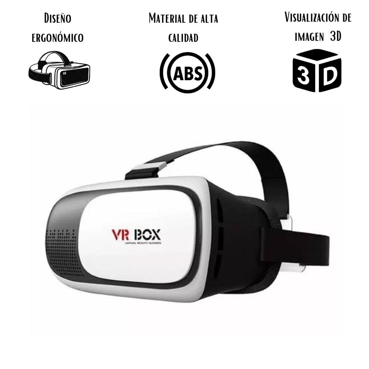 GENERICO - Lentes de Realidad Virtual 3D para Celular