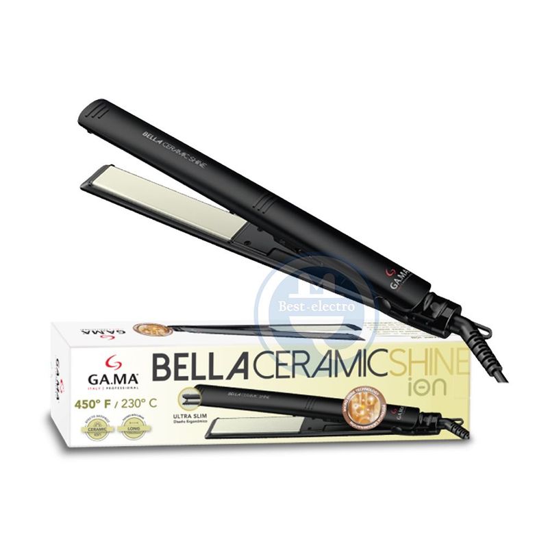 GAMA - Alisadora Gama Elegance BECHS0000002614 Bella Ceramic Shine Ion