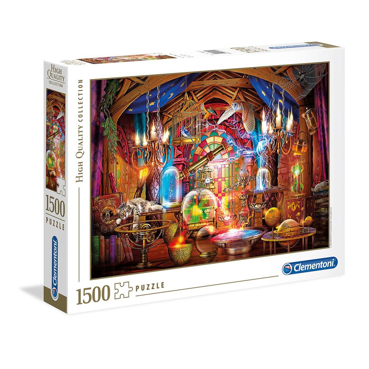 CLEMENTONI - CLEMENTONI ROMPECABEZAS X 1500 PIEZAS TALLER DE MAGOS