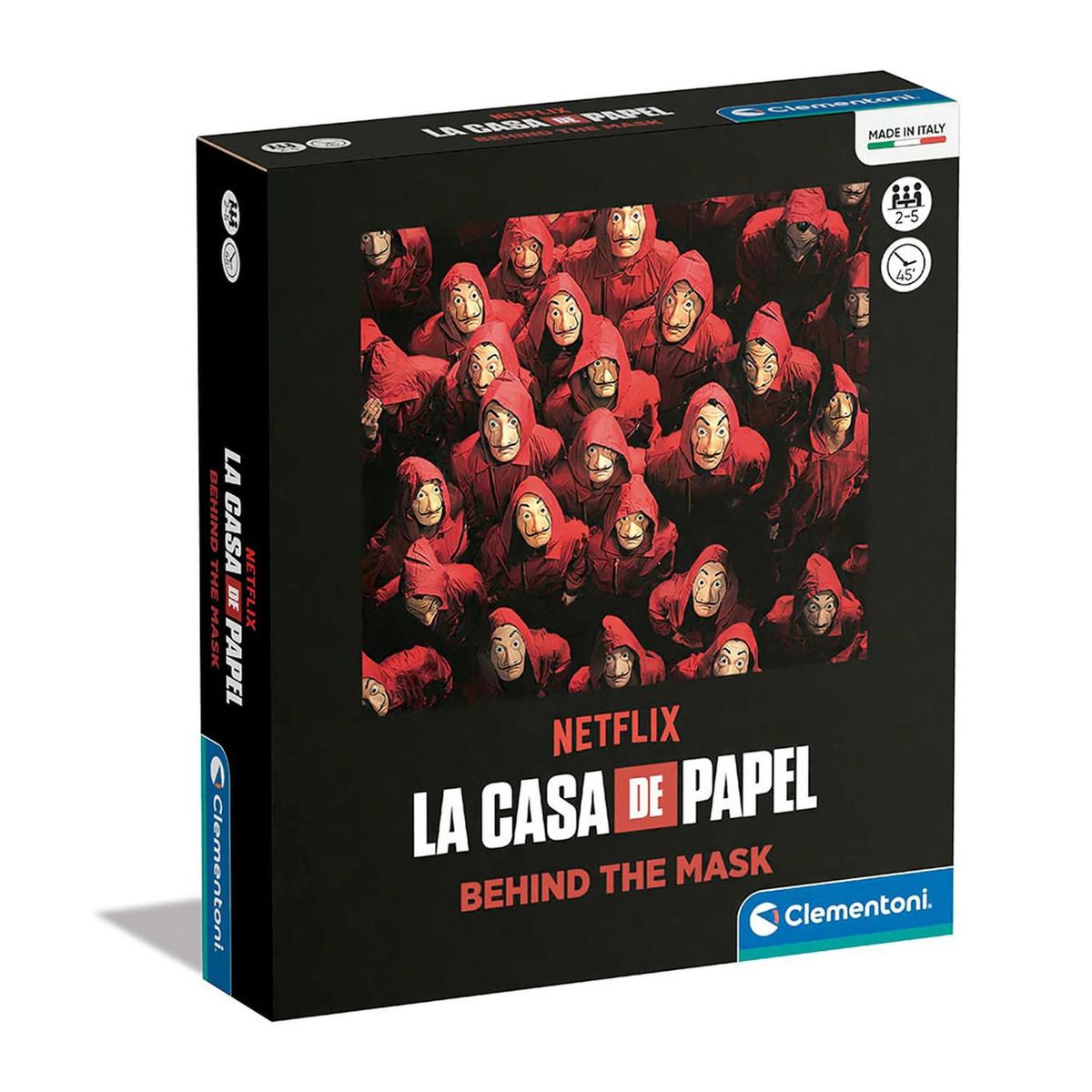 CLEMENTONI - LA CASA DI CARTA - DETRÁS DE LA MÁSCARA