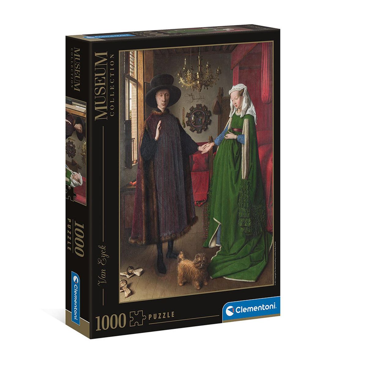 CLEMENTONI - ROMPECABEZAS X 1000 PIEZAS, MUSEO ARNOLFINI Y ESPOSA
