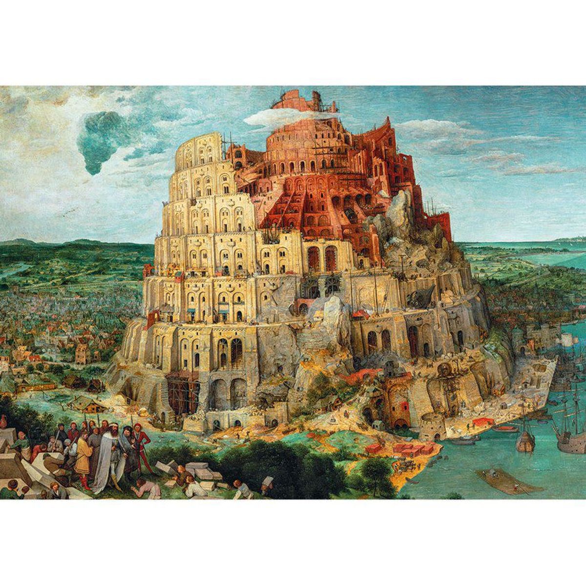 CLEMENTONI - Clementoni Museum Collection Rompecabezas de 1500 piezas - Torre de Babel