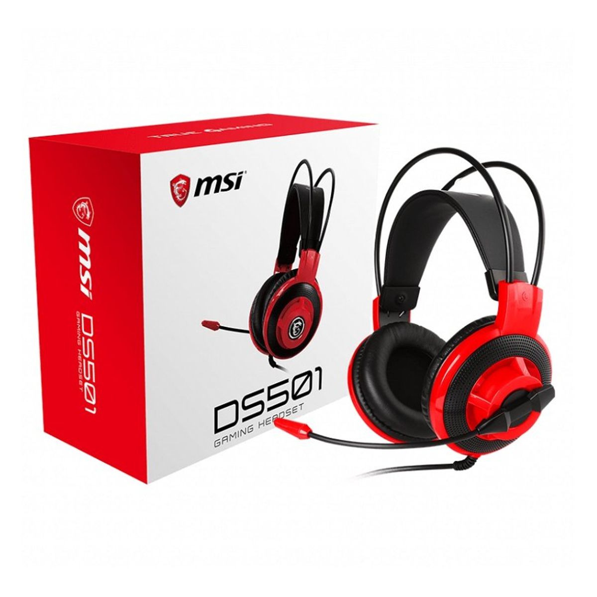 MSI - Auricular Gaming MSI DS501 Con Micrófono
