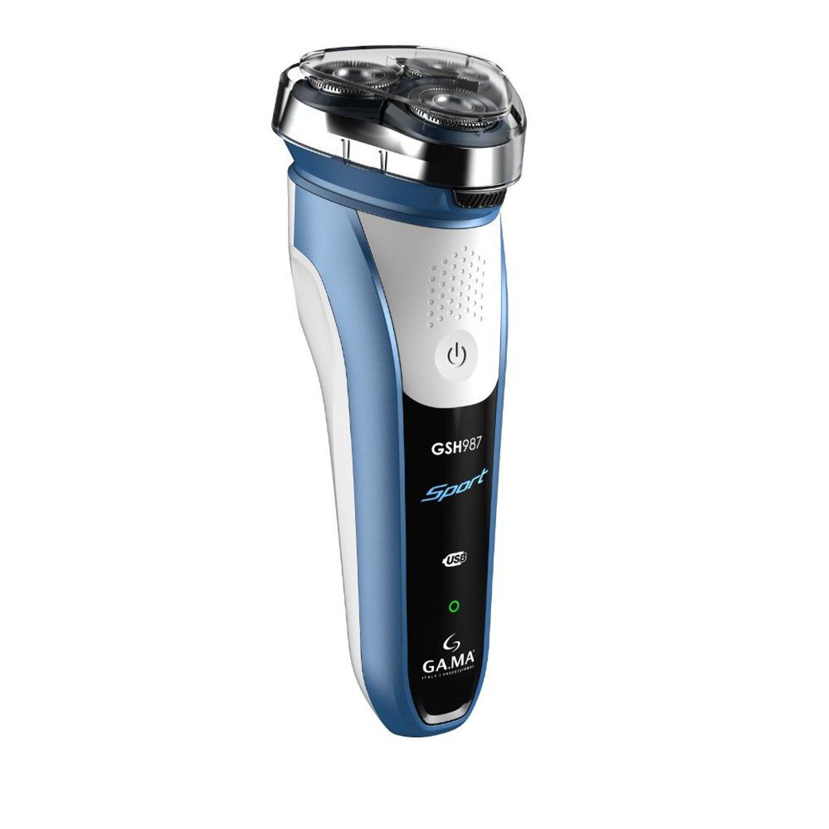 GAMA - Afeitador Inalámbrica Sport GSH987 Gama BECSH0000000286 Azul y Blanco