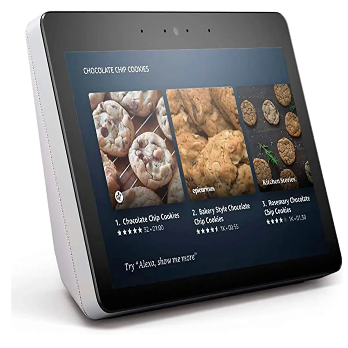 GENERICO - Echo Show (2da Gen) Unico Con Pantalla Vibrante HD de 10.1 pulgadas negro