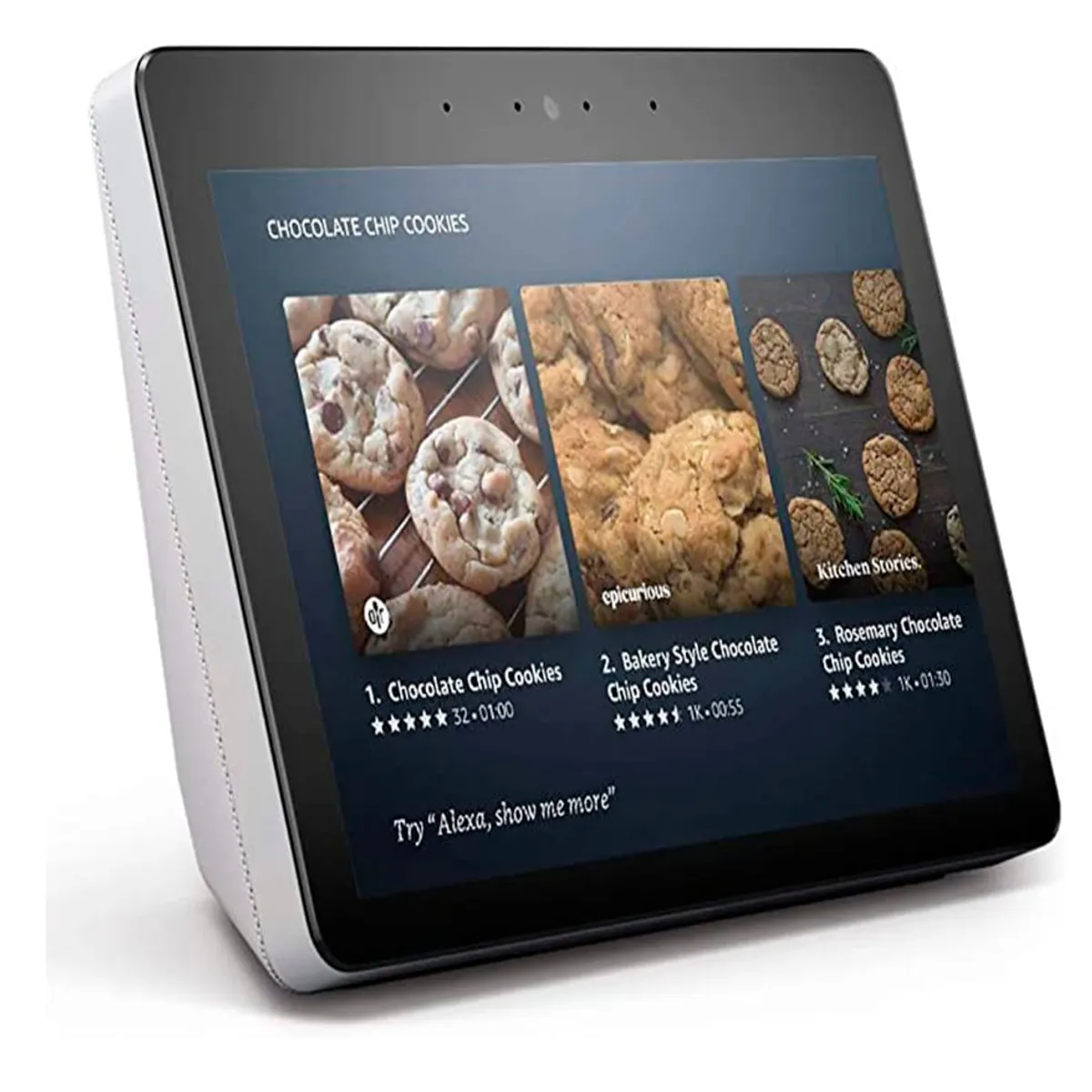 GENERICO - Echo Show (2da Gen) Unico Con Pantalla Vibrante HD de 10.1 pulgadas negro