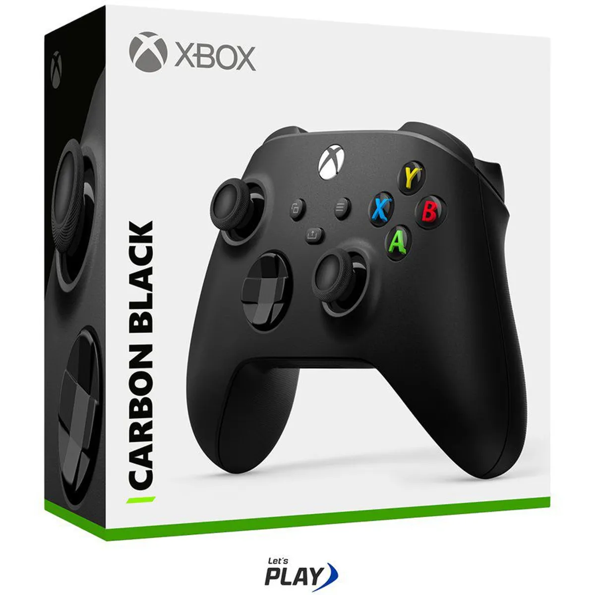 MICROSOFT - Control xbox wireless - negro xbox serie x, one, one s y windows 10