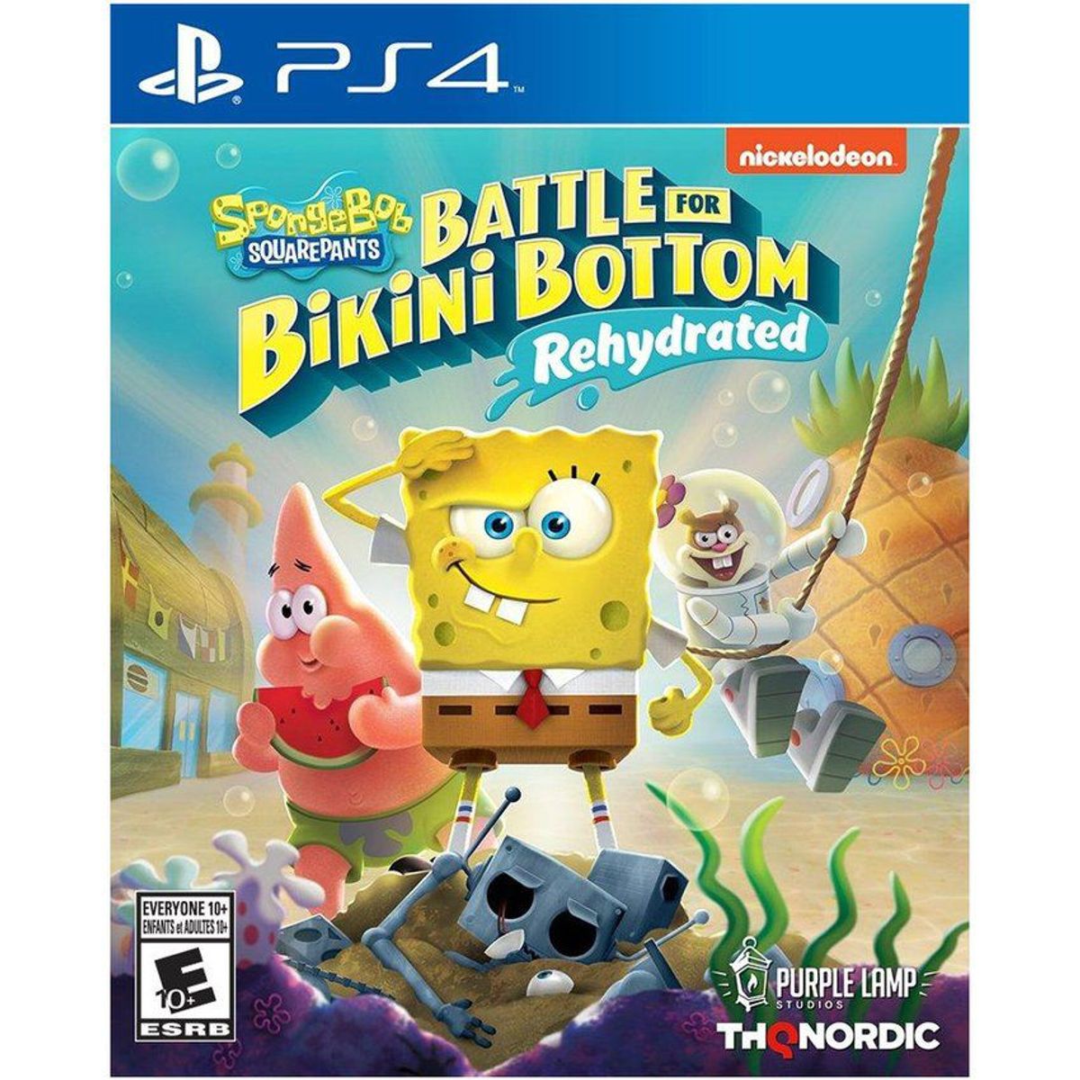SONY - Bob esponja batalla por el fondo de bikini ps4