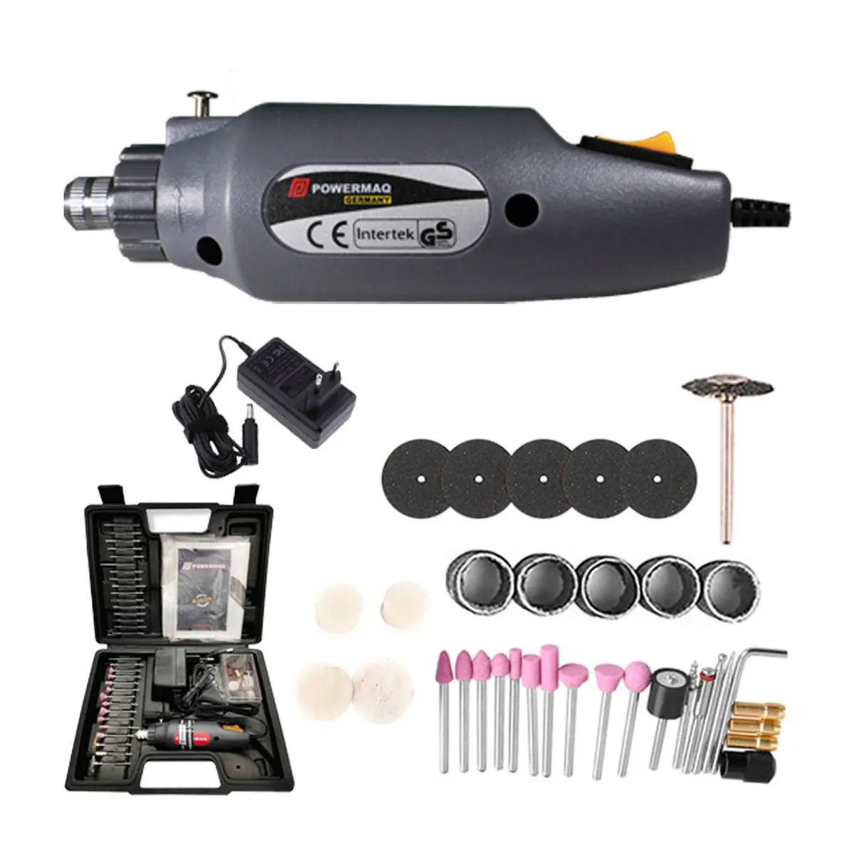 GENERICO - Mini Grinder Micro Taladro Multi tool Powermaq - PT1403