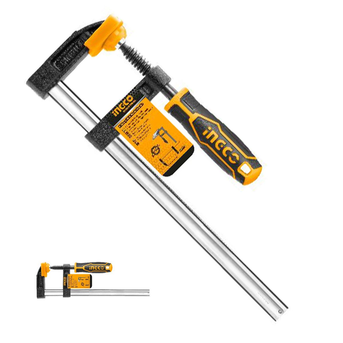 INGCO TOOLS - PRENSA SARGENTO TIPO F 50x150MM INDUSTRIAL INGCO - HFC020501