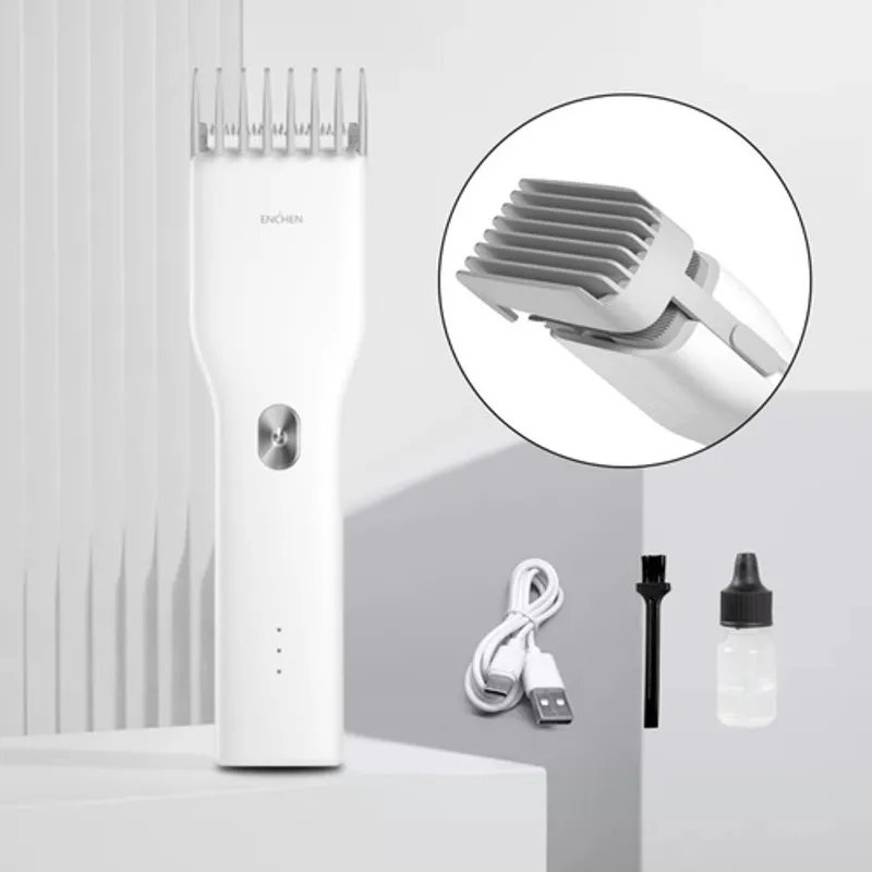 ENCHEN - Cortadora de Cabello Boost Enchen - Blanco