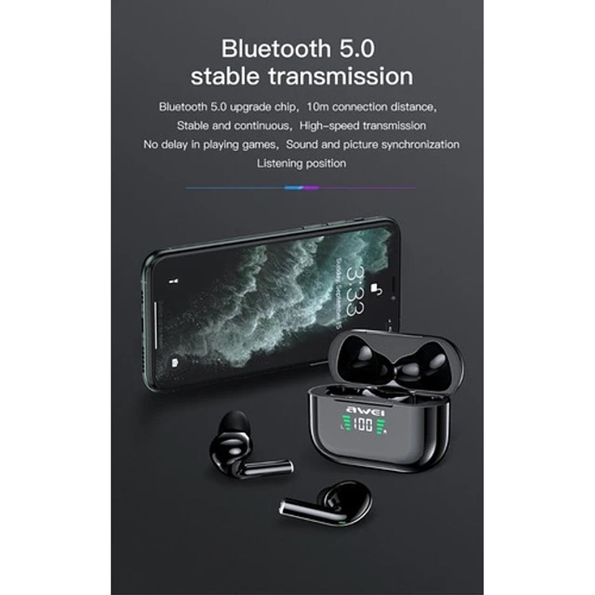 AWEI - Audifono T29P Awei Negro