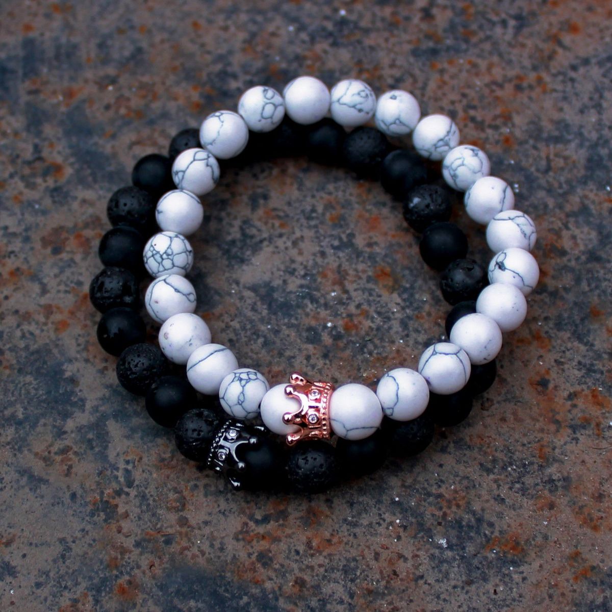 GENERICO - Pulsera de Piedra para Hombre