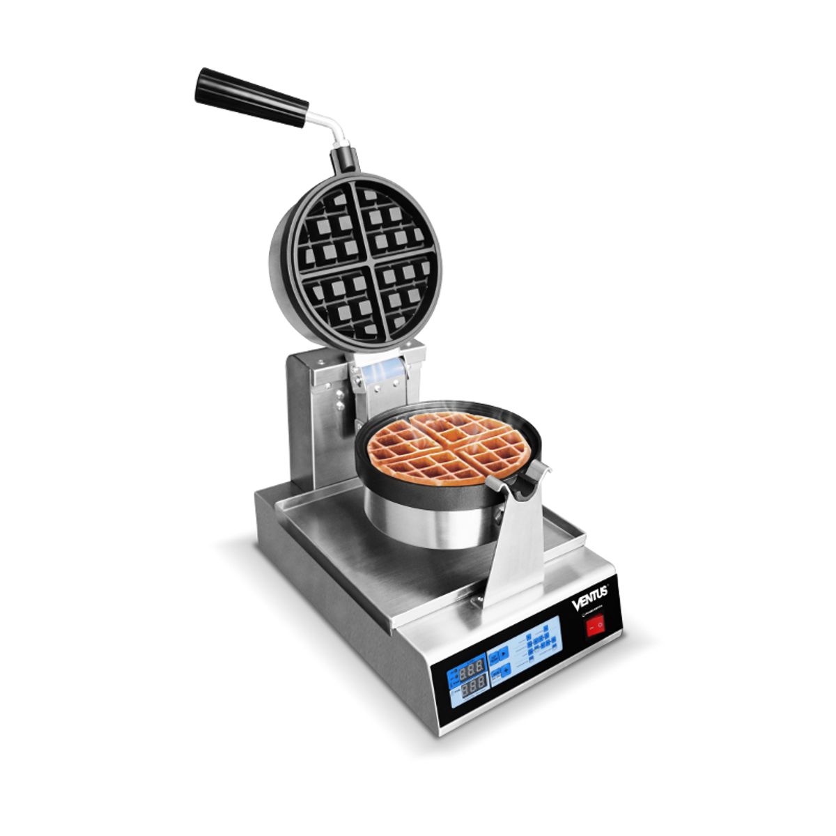 VENTUS - Wafflera Electrica Ventus Vwe-1 redonda waffle