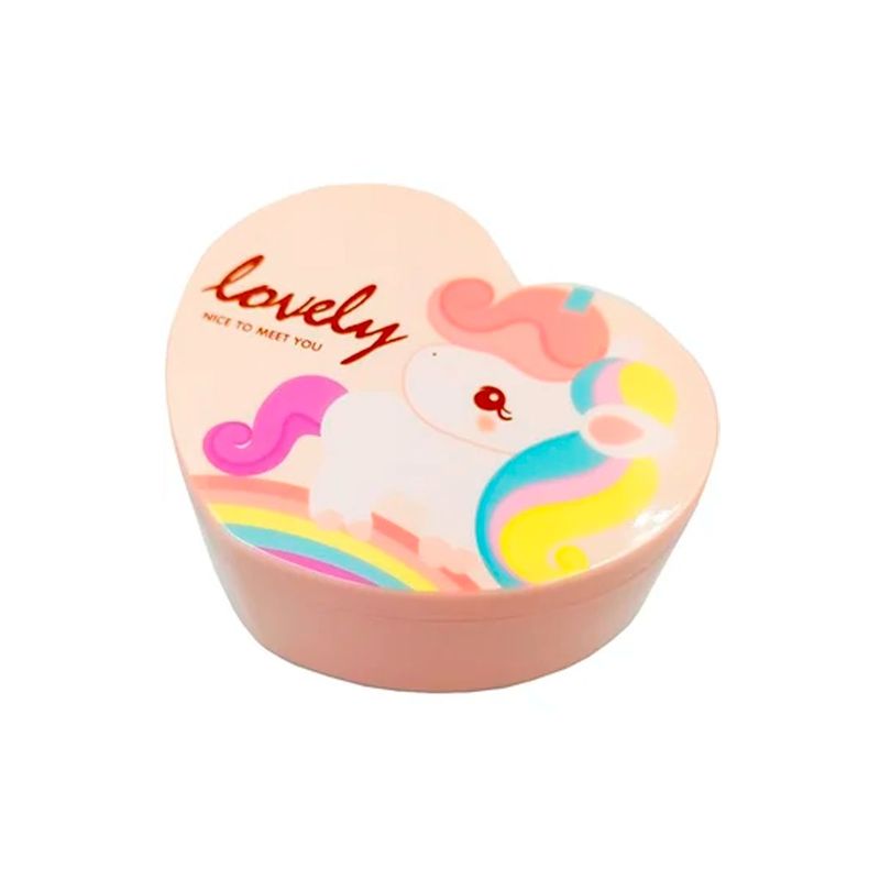 GENERICO - Organizador de joyas en forma de corazón -  Lovely Rosado